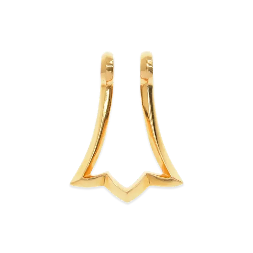 Chrome Hearts 22K Gold Pendant Ring Catch "Gold"