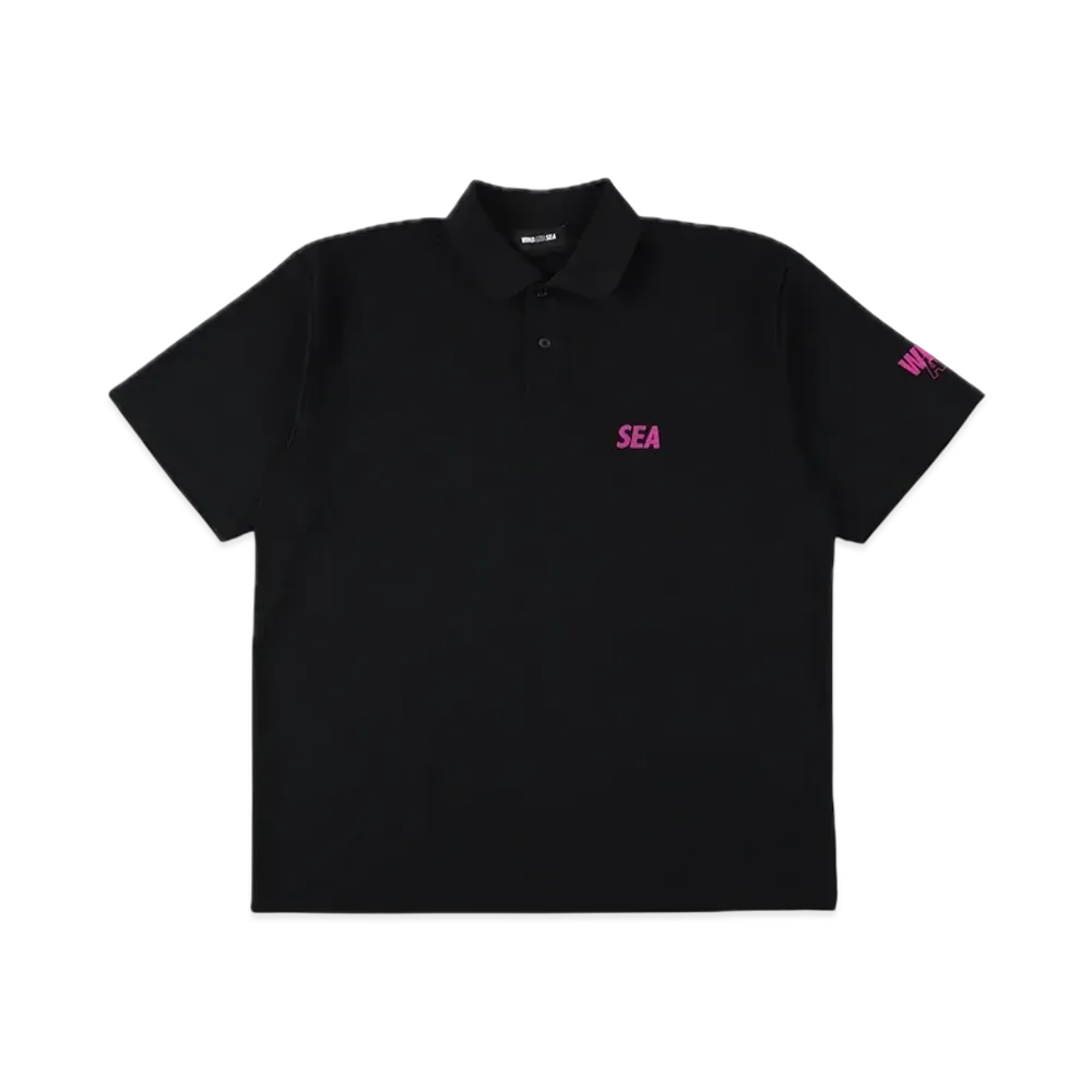 WIND AND SEA CT(Anti Seethrough) S/S Polo "BlackPink"