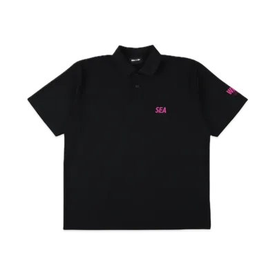 WIND AND SEA CT(Anti Seethrough) S/S Polo "BlackPink"