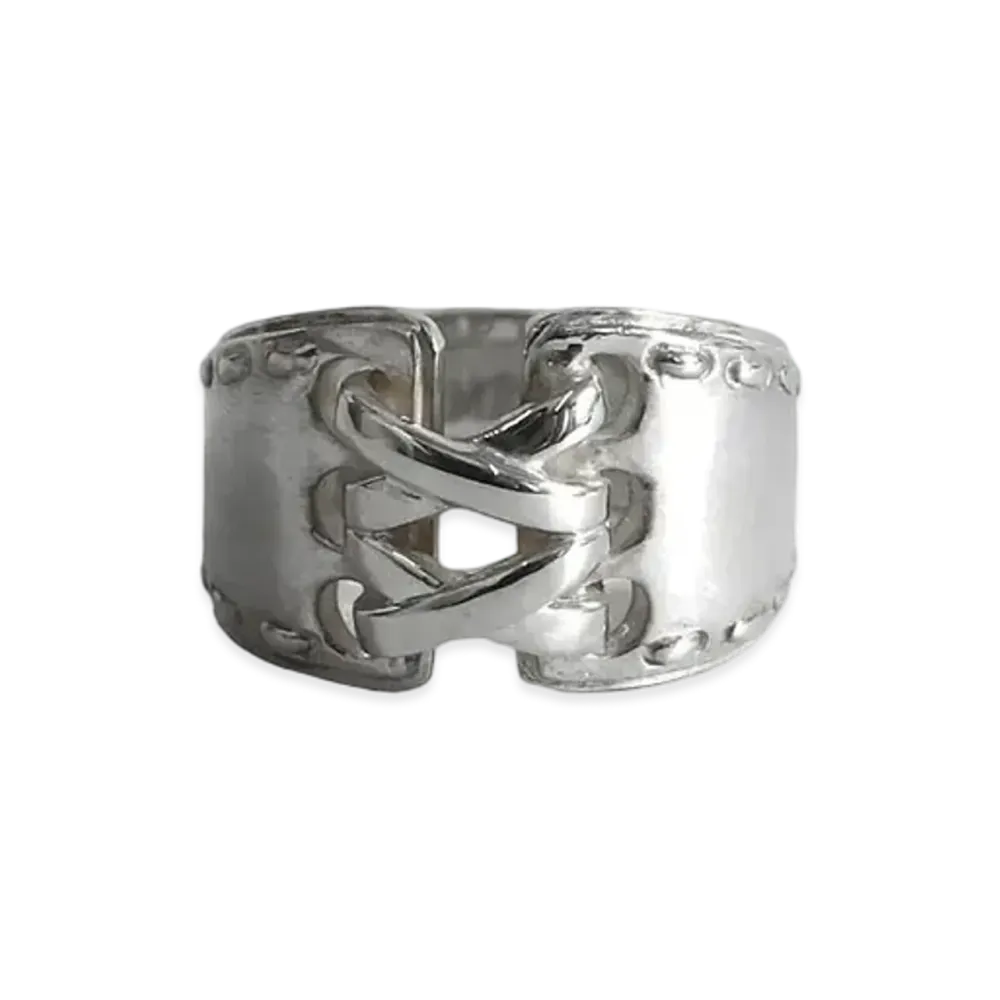 Hermes Mexico Ring Double "Silver"