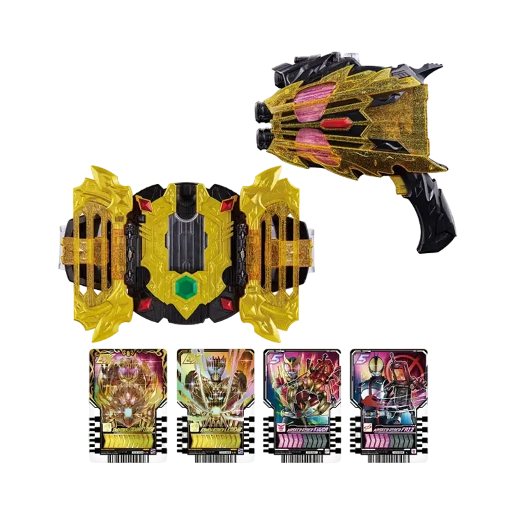 BANDAI "DX HENSHIN BELT" -KAMEN RIDER GOTCHARD- DX Legend Driver & Legend Kamen Riser set