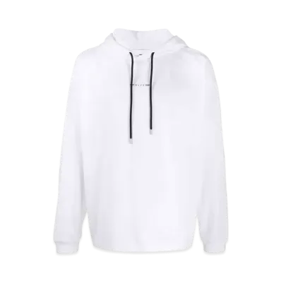 1017 ALYX 9SM Relaxed Fit Logo Print Hoodie "White"
