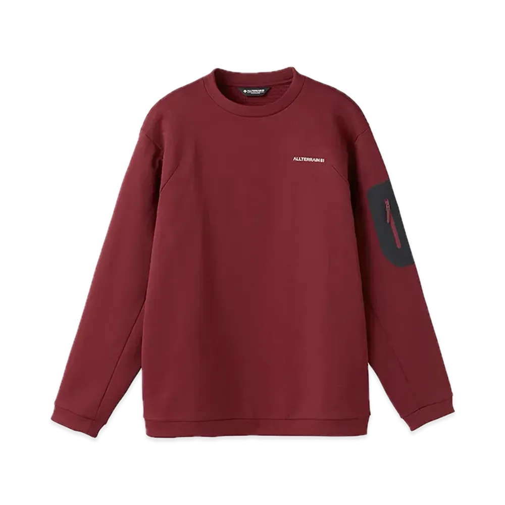 DESCENTE ALLTERRAIN Air Sweat Pullover "Wine Red"