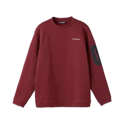 DESCENTE ALLTERRAIN Air Sweat Pullover "Wine Red"