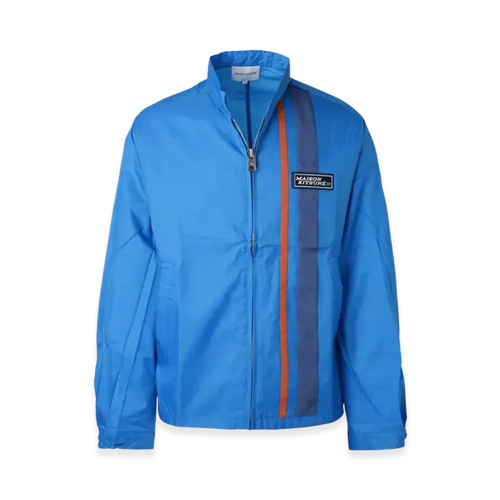 Maison Kitsune Lightweight Jacket "Enamel Blue"