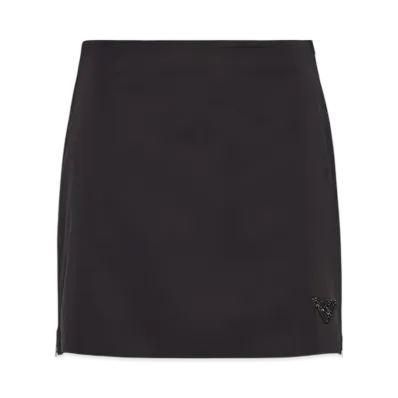 PRADA Women's Re-Nylon Mini Skirt "Black"