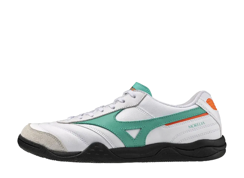 Mizuno Morelia LS "White/Green/Black"
