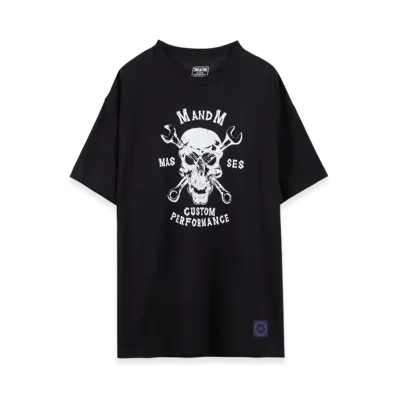 MASSES x M&M T-Shirt Skull Wrench "Black"