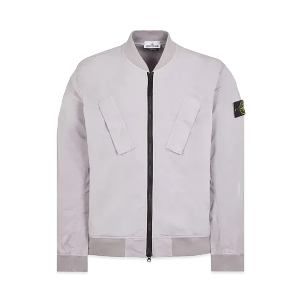 Stone Island 42510 SUPIMA Cotton Twill Stretch-TC "Dust Gray"