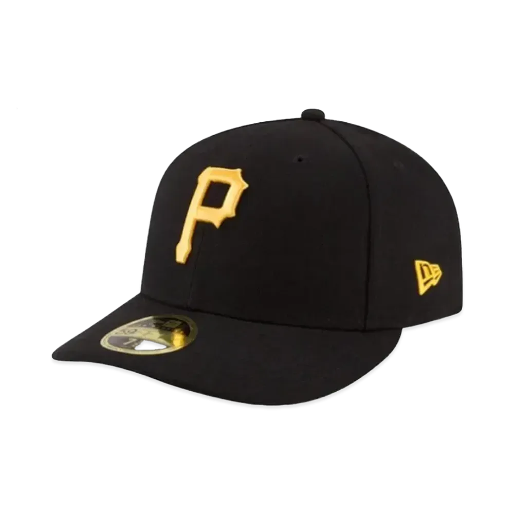NEW ERA 59FIFTY 5950 LP MLB Low Profile "Pirate Black"
