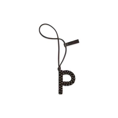 Bottega Veneta Letter P Charm "Fondente"