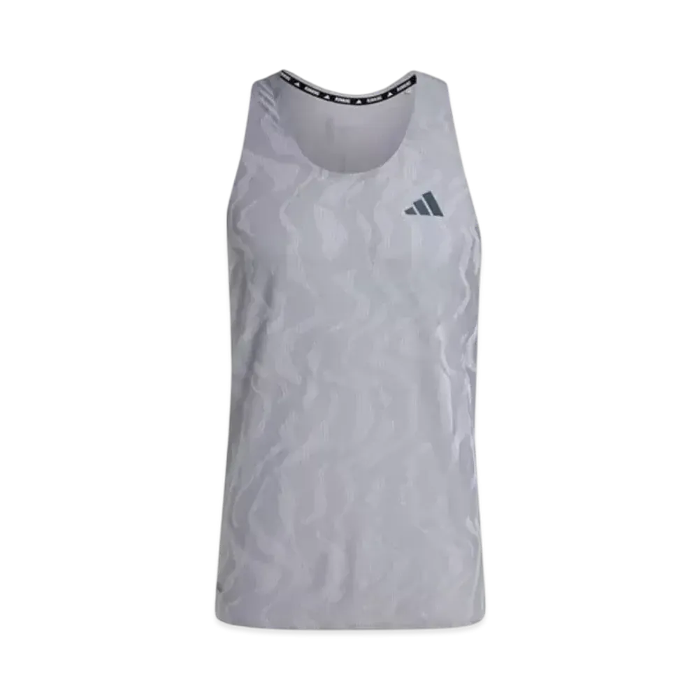 adidas Ultimate Engineered Running Singlet "Hello Silver"