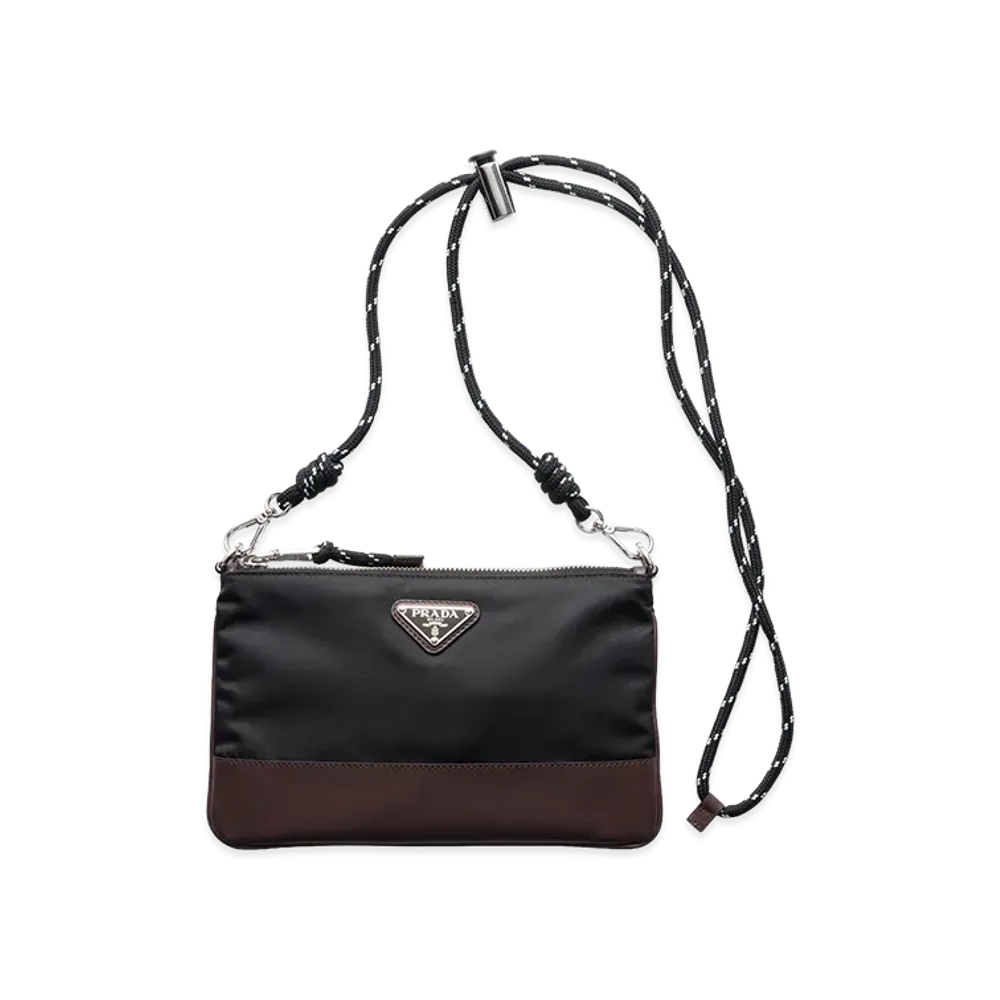 PRADA Speed Lock Re-Nylon Smartphone Case "Black"