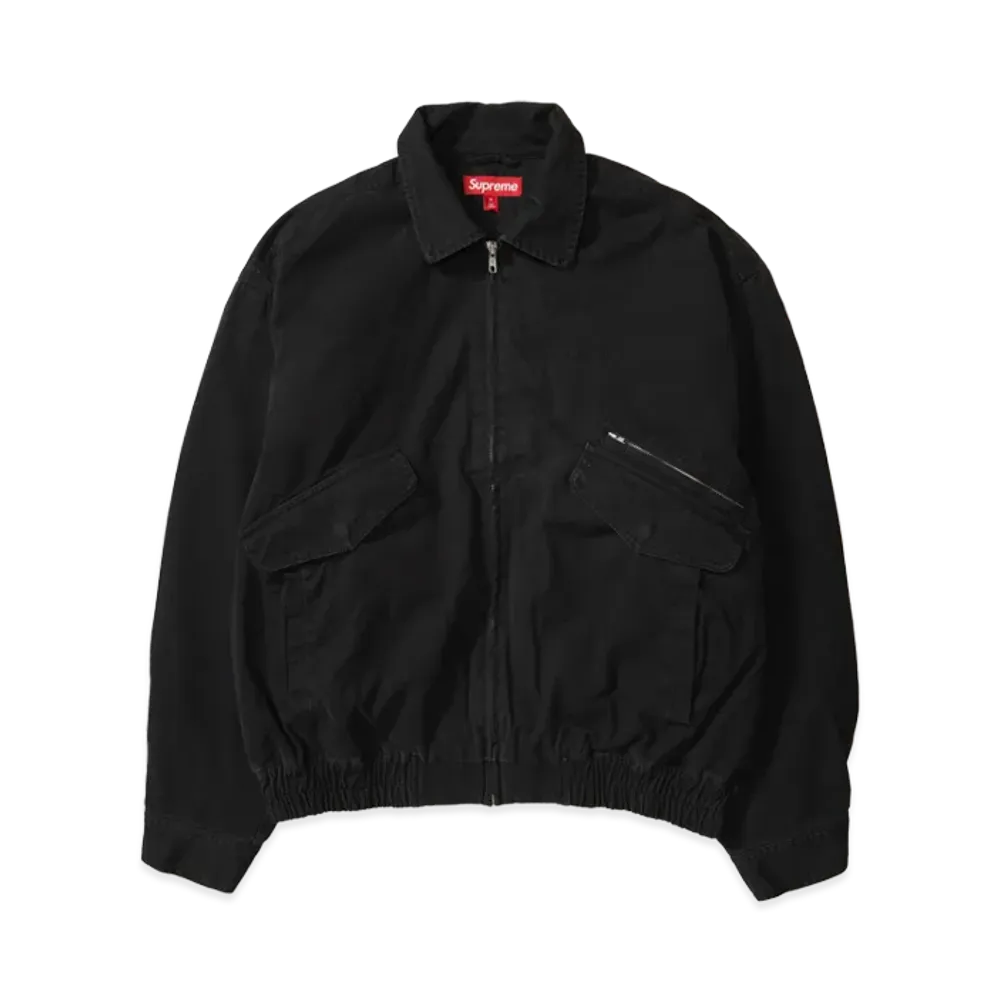 Supreme Hooded Utility Jacket "Black"