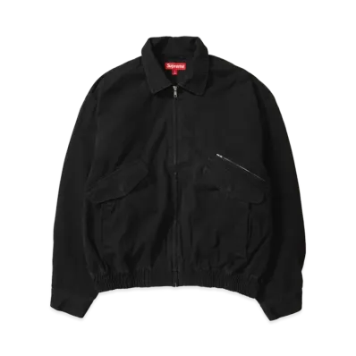 Supreme Hooded Utility Jacket "Black"