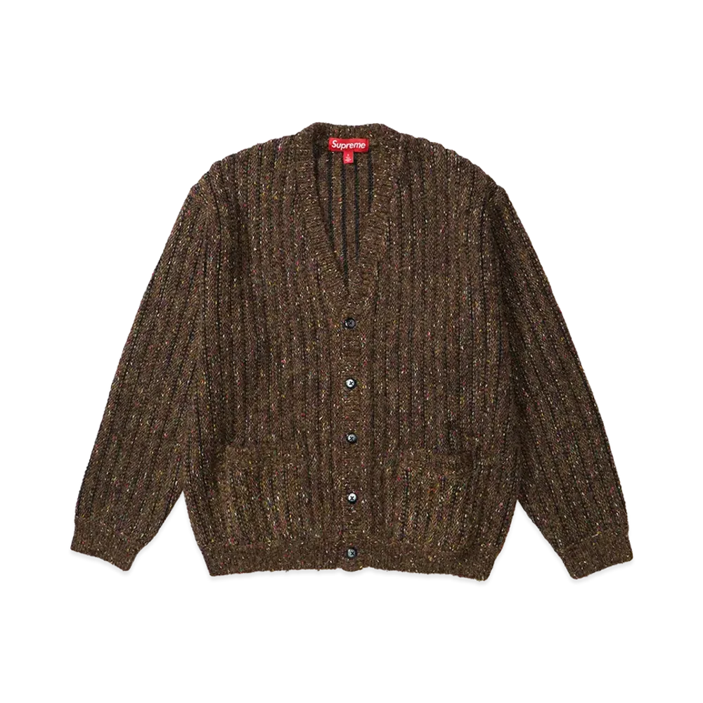 Supreme Confetti Cardigan "Brown"