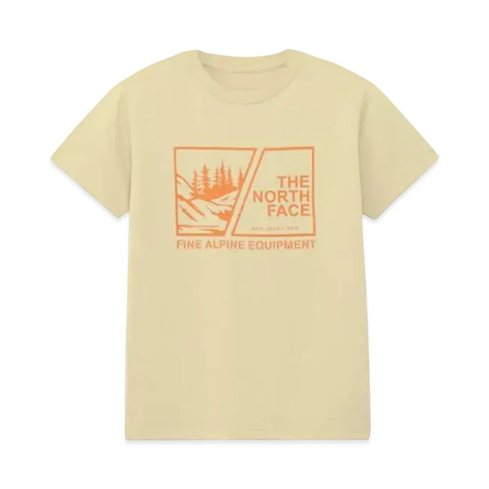 The North Face Kids Short Sleeve Viewpoint Graphic Tee "Gravel"