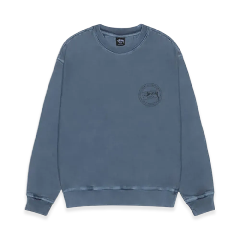 Stussy Wear Crew Pigment Dyed "Navy"