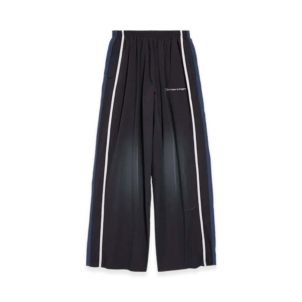 BALENCIAGA 50/50 Tracksuit Pants "Heather Black"