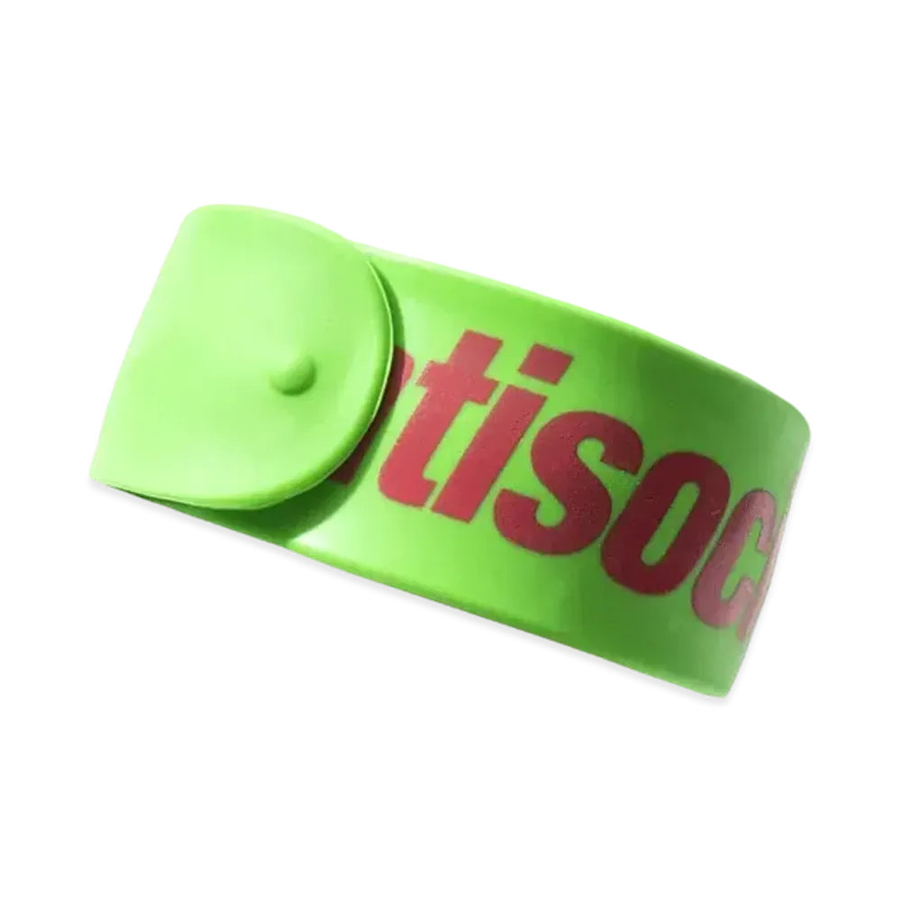 ANTI SOCIAL SOCIAL CLUB BDSM - Slap Bracelets "Green"