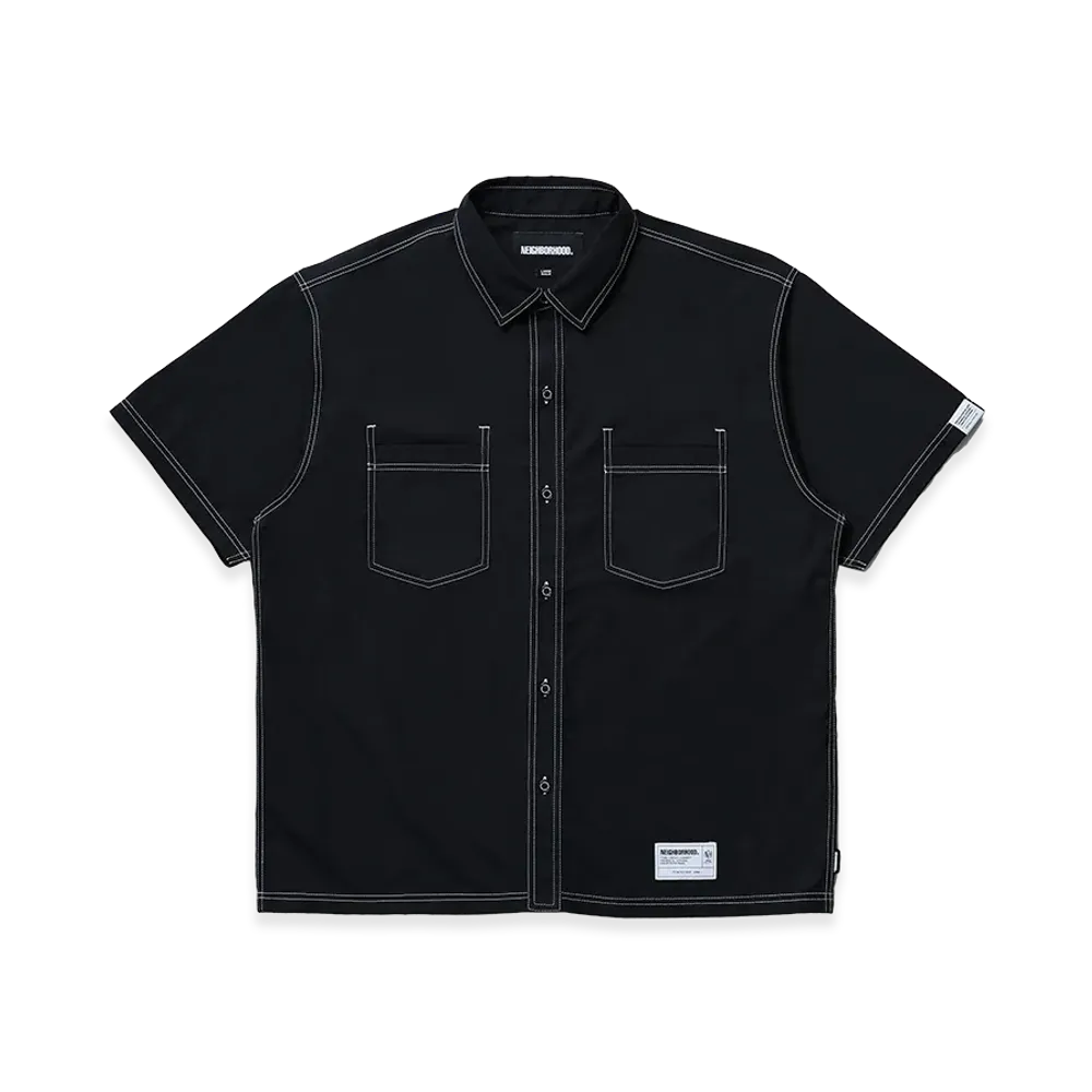 NEIGHBORHOOD Visible Stitching Shirt SS "Black"