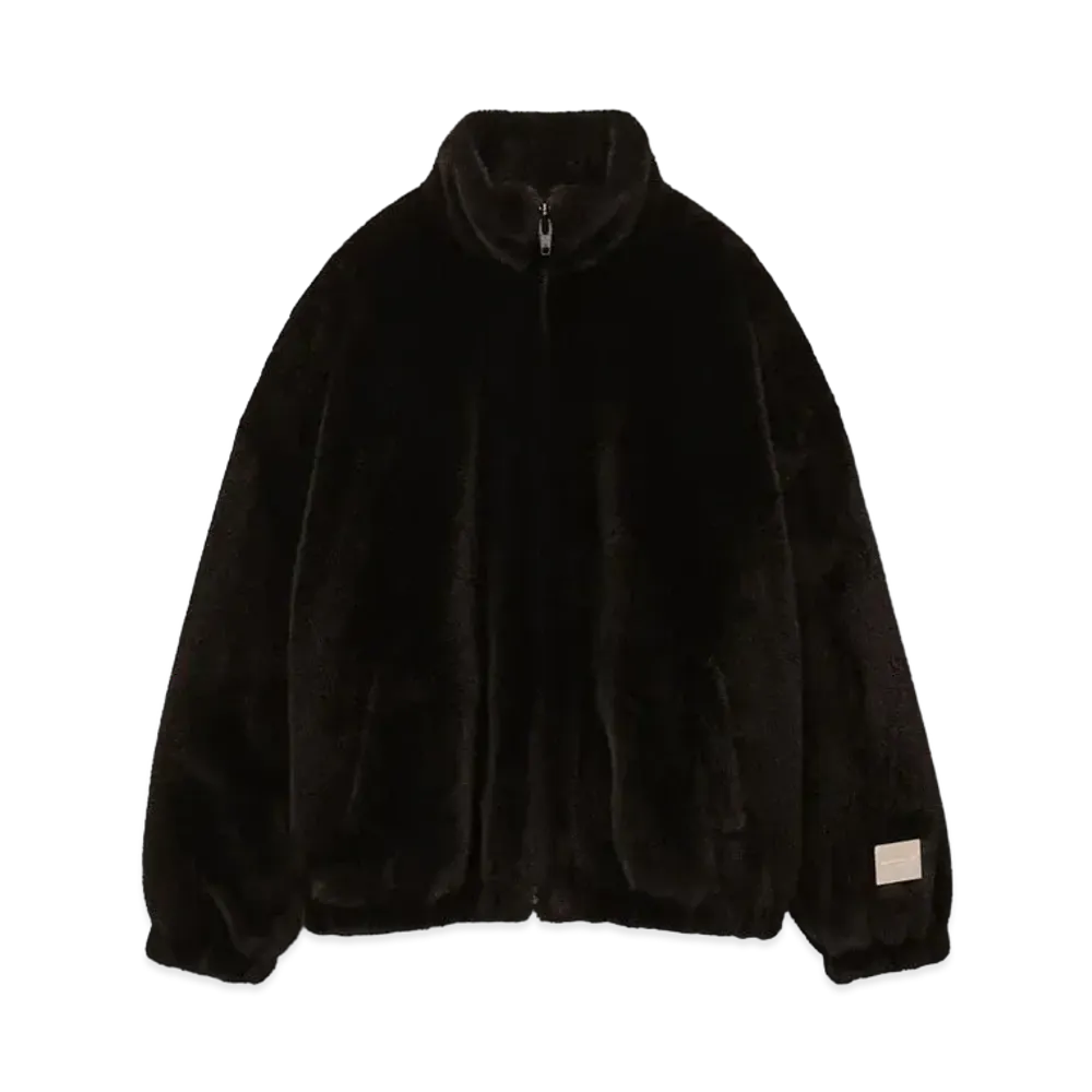 Alexander Wang Forfur Track Jacket "Black"