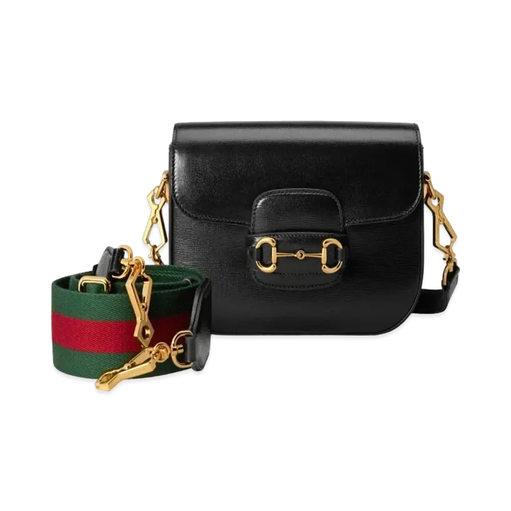 GUCCI Horsebit 1955 Mini Bag "Black"