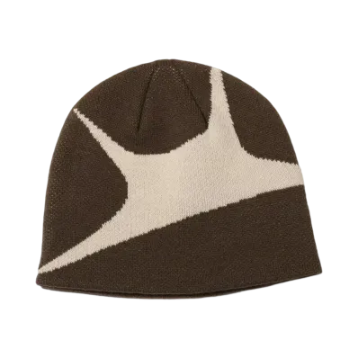 atmos pink Motif Jaquard Beanie "Khaki"