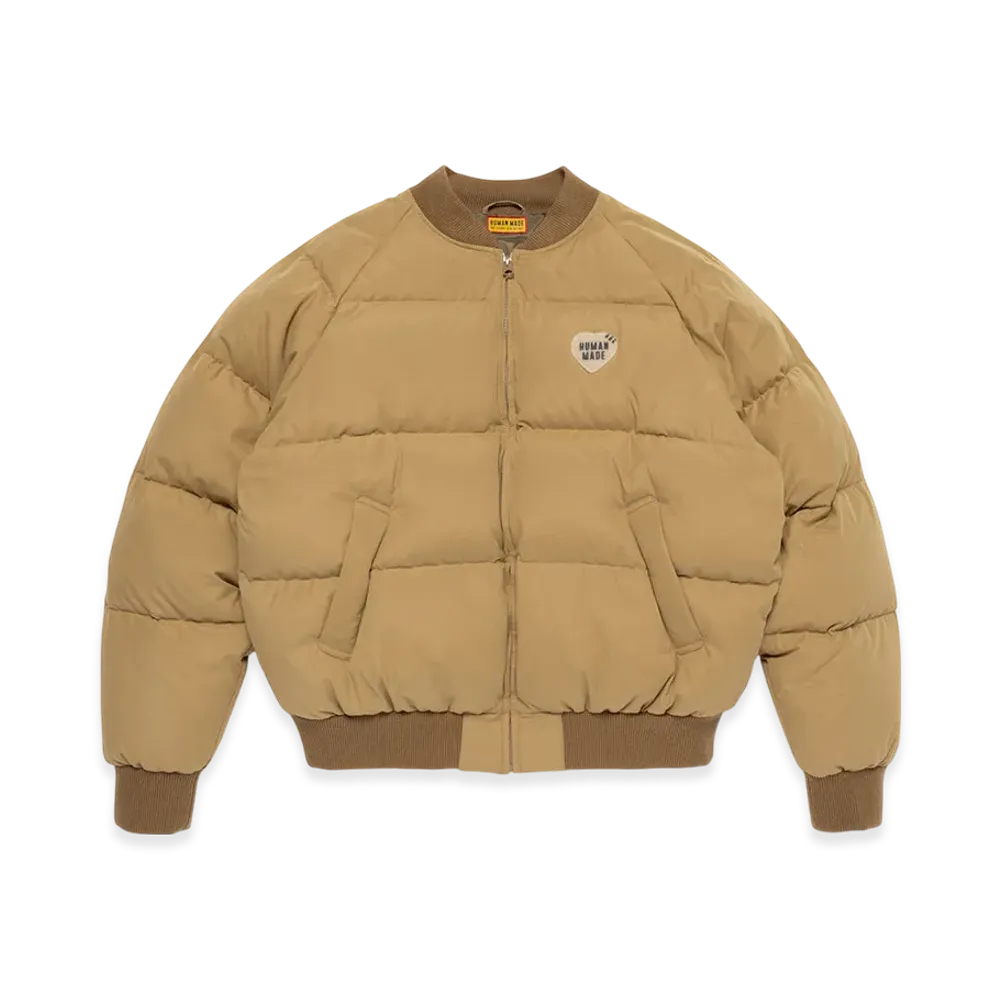 HUMAN MADE Down Jacket "Beige"