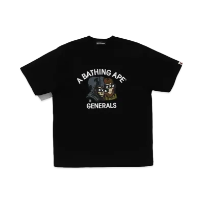 A BATHING APE x GOD SELECTION XXX General Tee "Black"