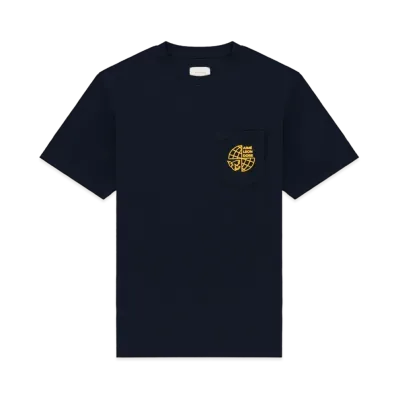 Aime Leon Dore Dove Logo Pocket Tee "Navy"