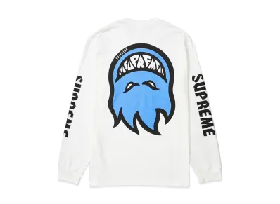 Supreme x Spitfire L/S Tee "White"