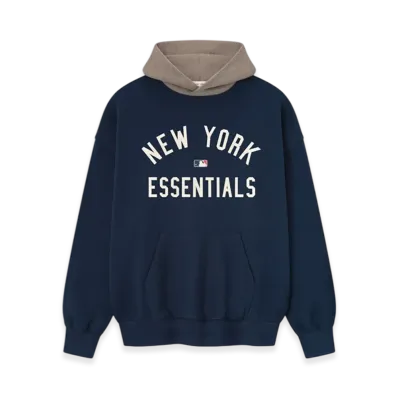 FEAR OF GOD Yankees Sport Hoodie "Midnight Navy/Homstead Heather"