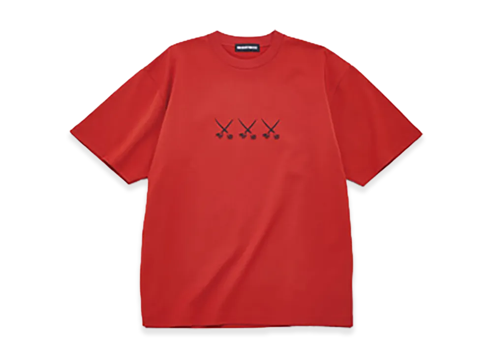 GOD SELECTION XXX T-Shirt GX-S26-ST-03 "Red"