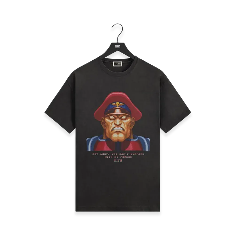 Kith x Capcom M. Bison Vintage Tee "Black"