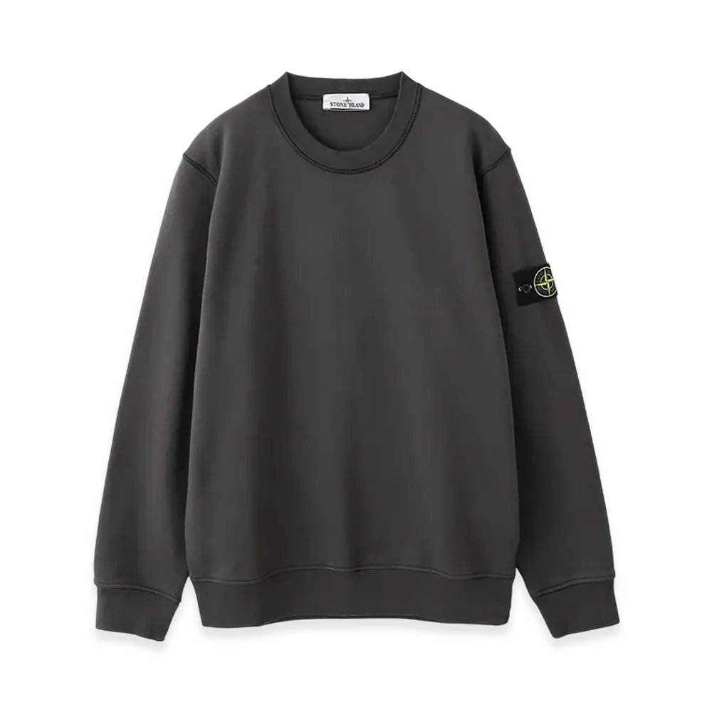 Stone Island Sweatshirt 6100044 Organic Cotton Fleece "Charcoal"
