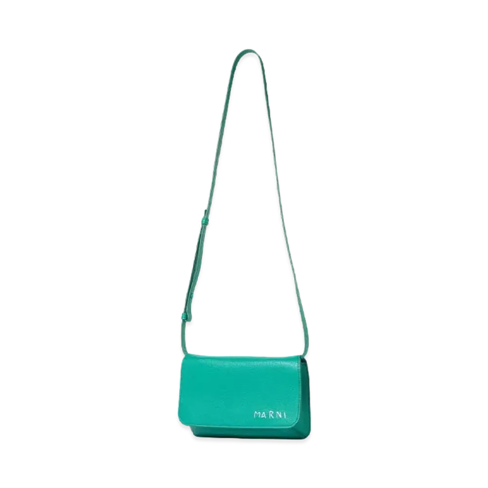 MARNI POCHETTE FLAP "SEA GREEN"