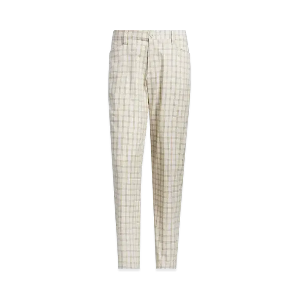 adidas Originals Golf Check Wide Pants "Alumina/Bronze Strata/Hemp"