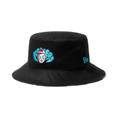 NEW ERA x Cookie! Bucket 01 Reversible "Black/Multi Logo"
