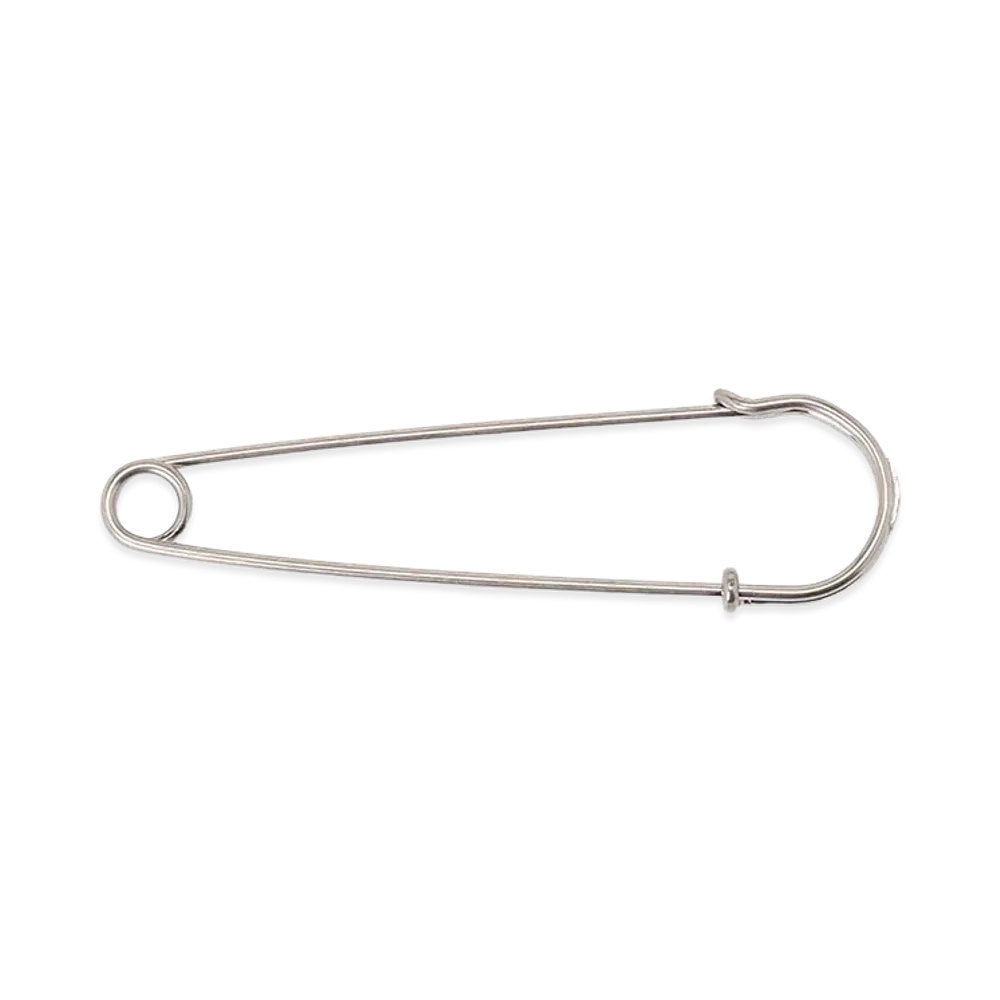 Y's Brass Pin "Silver"