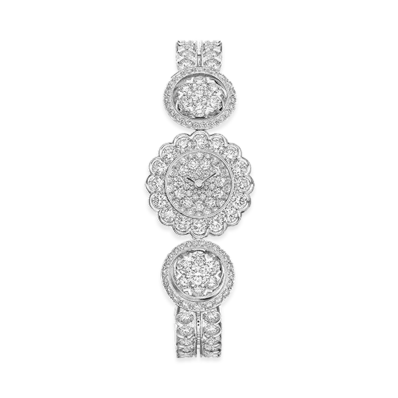 Van Cleef & Arpels Snowflake High Jewelry watch "Platinum/Diamond"
