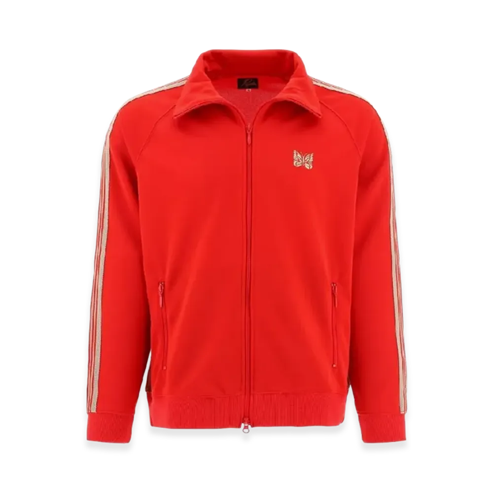 NEEDLES Track Jacket Poly Smooth "Red"