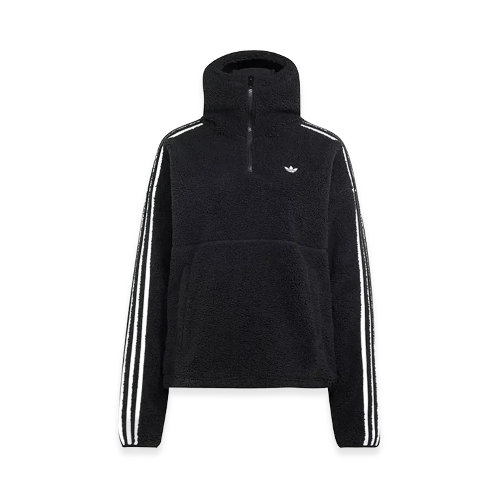 adidas Adiluna Season 2 x BLACKPINK JENNIE Women's Fleece Hoodie Jacket "Black"