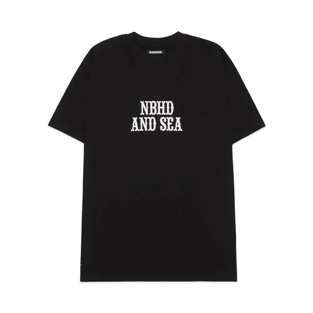 NEIGHBORHOOD NHWDS-2 / C-TEE . SS "Black"