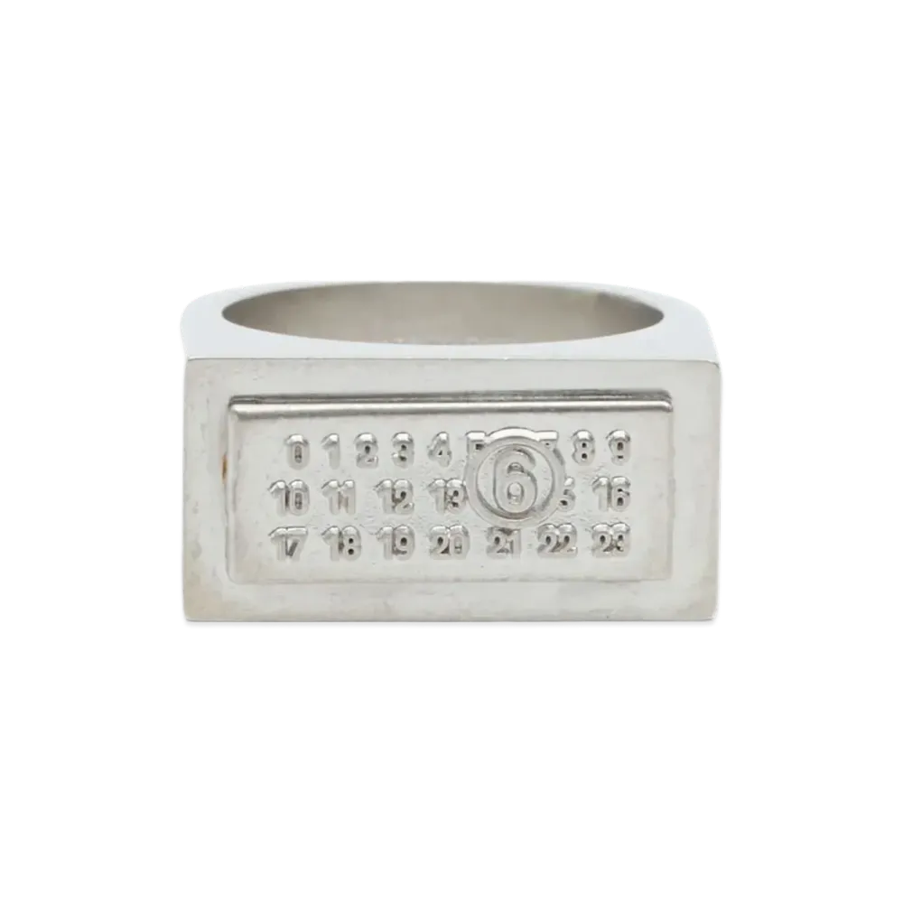 MM6 Maison Margiela Women's Ring "Silver"