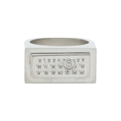 MM6 Maison Margiela Women's Ring "Silver"