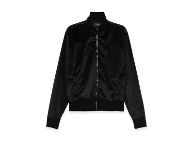 AMIRI Velour Zip Jacket "Black"