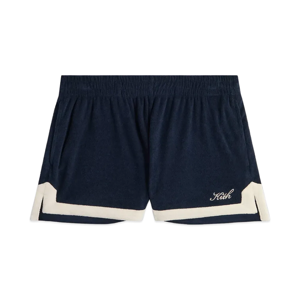 Kith Women's Nilah III Towel Terry Shorty "Nocturnal"