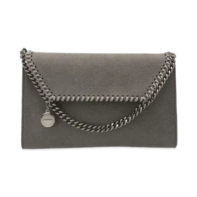 STELLA McCARTNEY Farabela Mini Shoulder Bag "Light Gray"