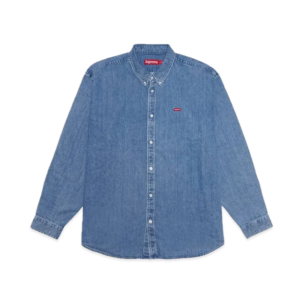 Supreme Small Box Shirt "Denim" (23FW)